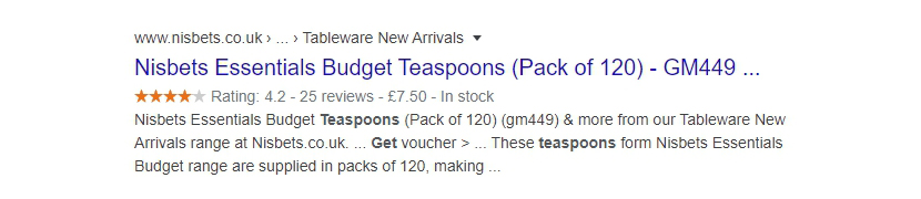 single product page to use product snippets
