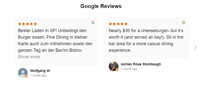review snippet generator - Elfsight