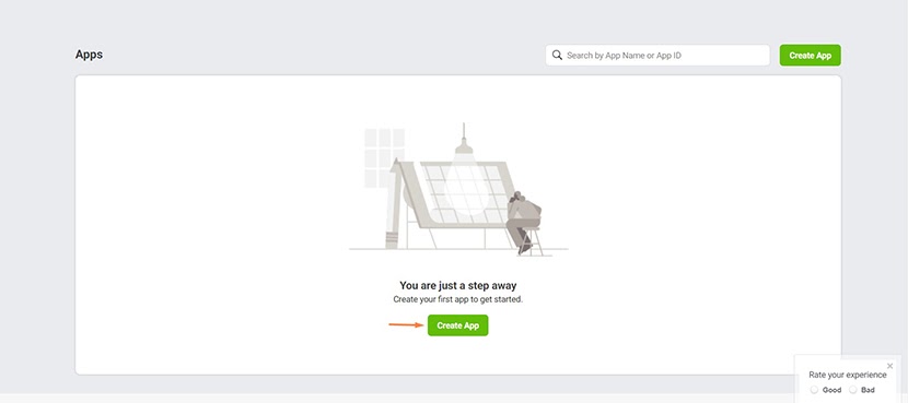 Создание приложения разработчика Facebook