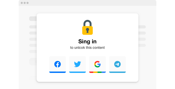 Content Locker plugin for Wix