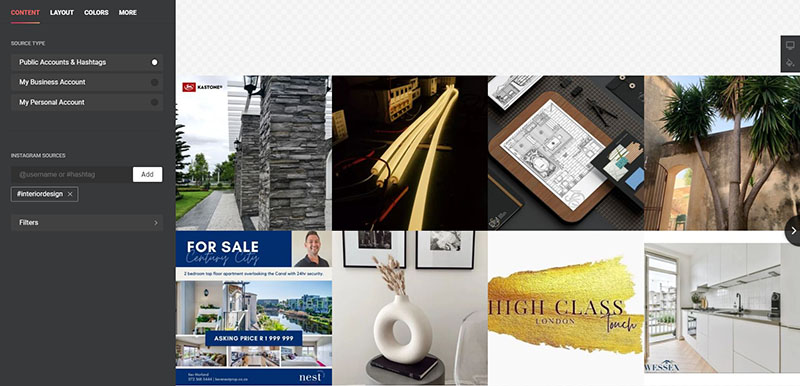 Elfsight Instagram Feed fur Homepage erstellen