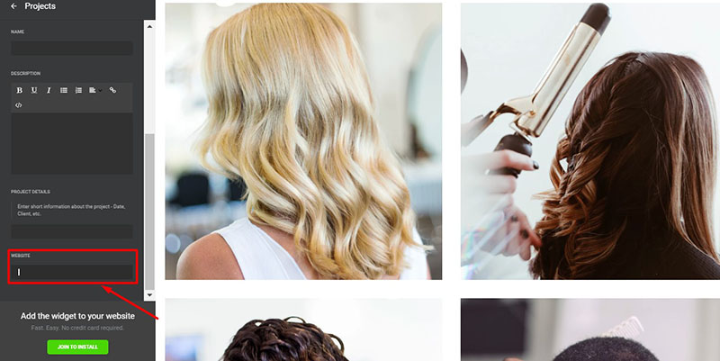 how to add Amazon Wishlist to Instagram link in bio