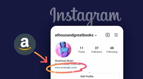 How to Add Amazon Link to Instagram Bio