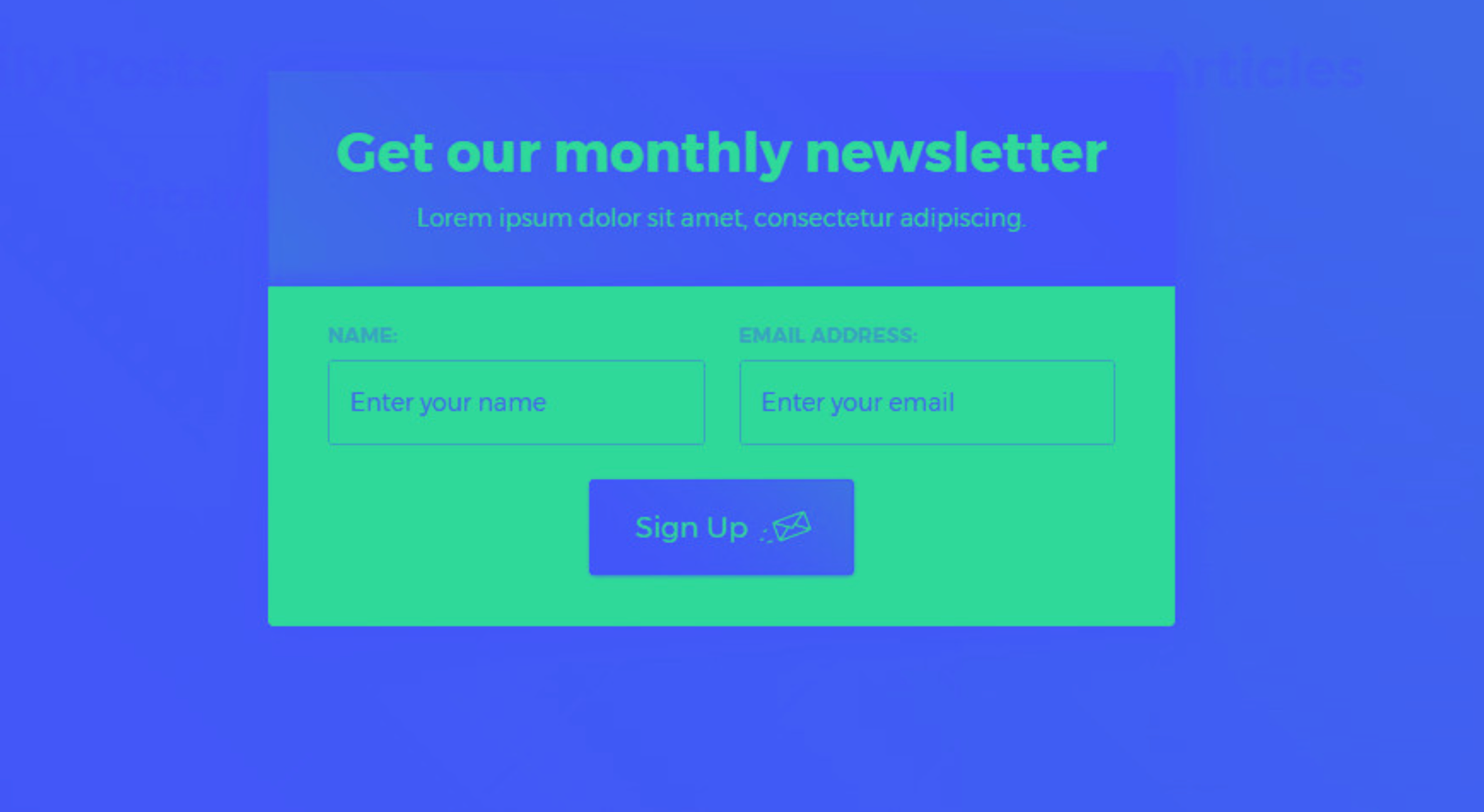Exemplo de plugin Popup