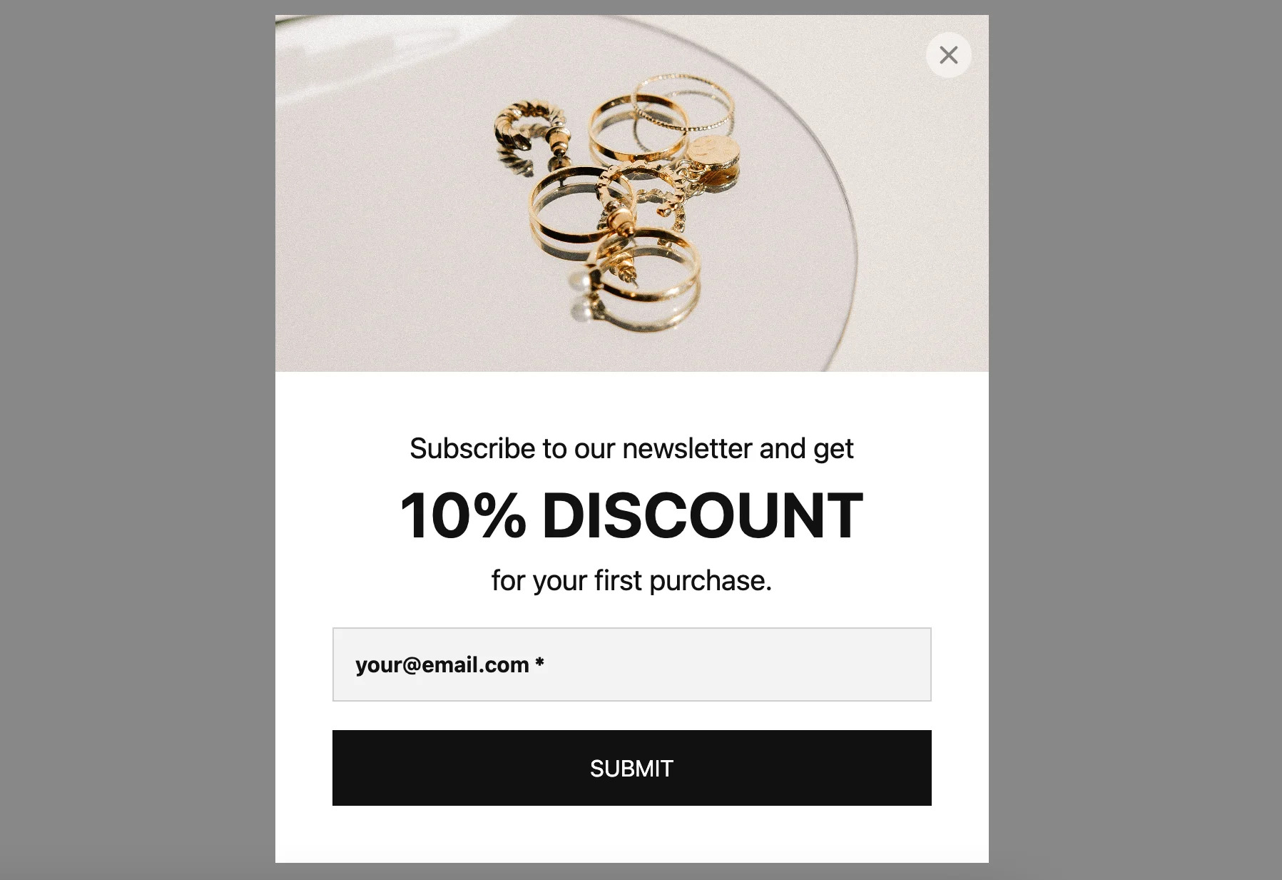 Formulário de Popup