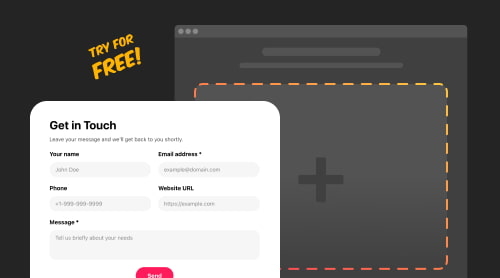 Online Form Creator for Website