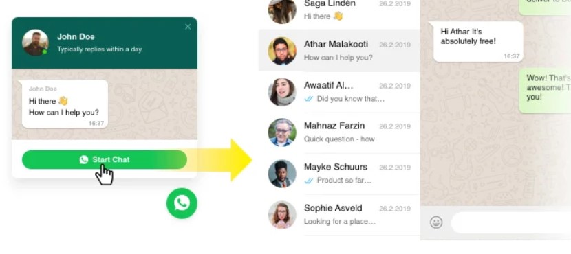WhatsApp Chat for Wix preview 1