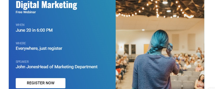 Banner widget example