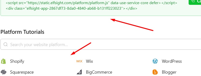 Banner widget preview 3