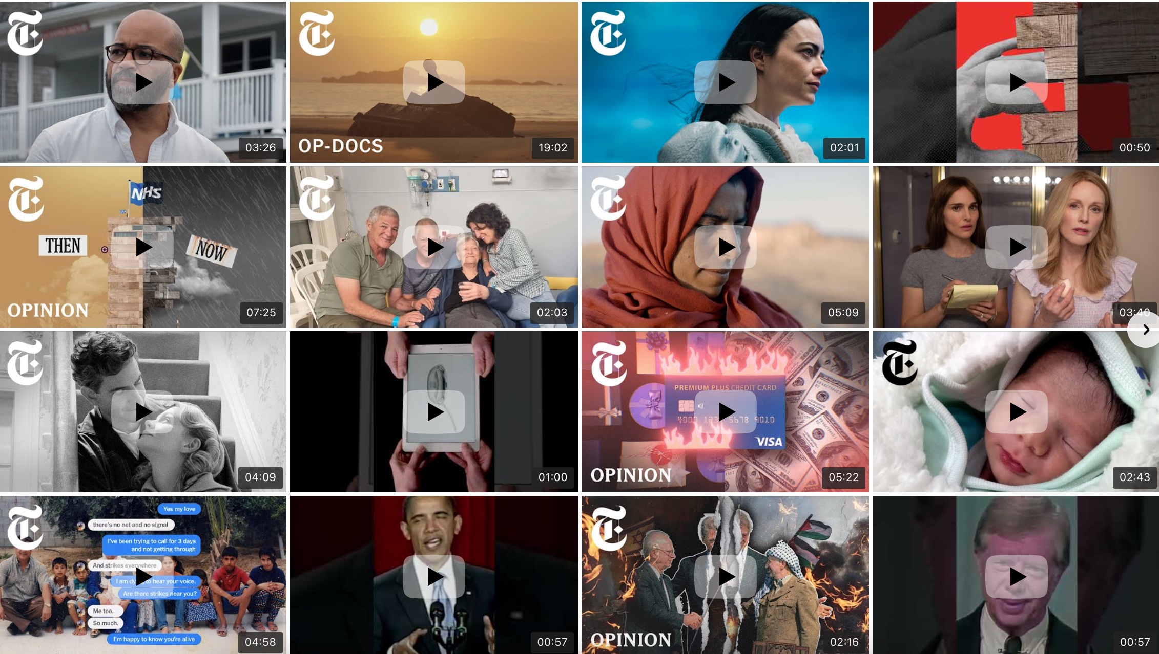 YouTube Gallery Widget Example 5