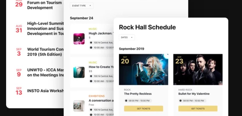 Event Calendar for WordPress - preview 1