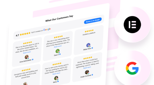 How to Add Google Reviews to Elementor Website
