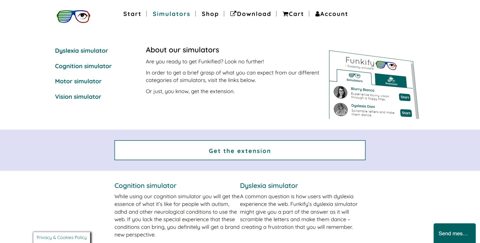 Accessibility testing tools - Funkify