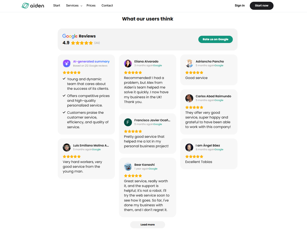 Google Reviews for Accounting Business