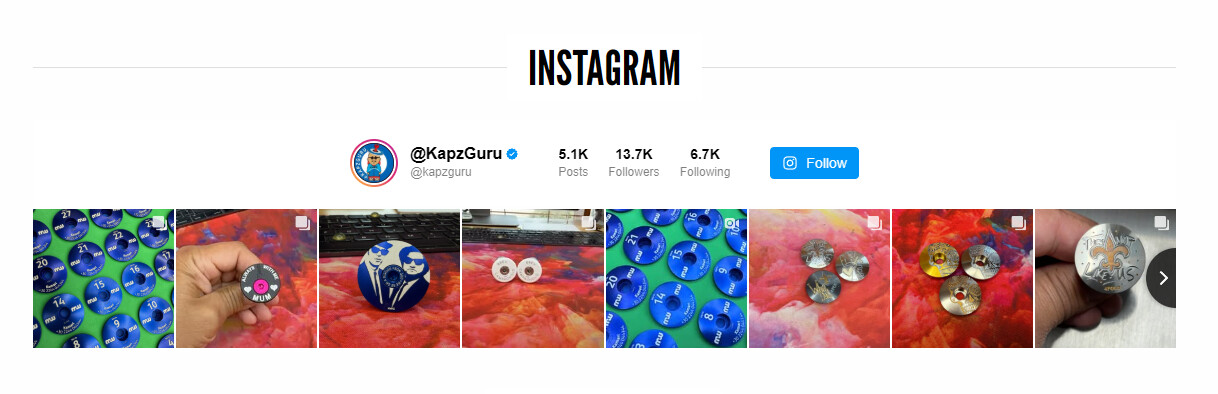 Instagram Feed for Bike Store