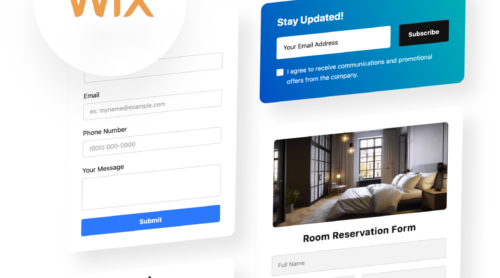How to Add a Form to Wix