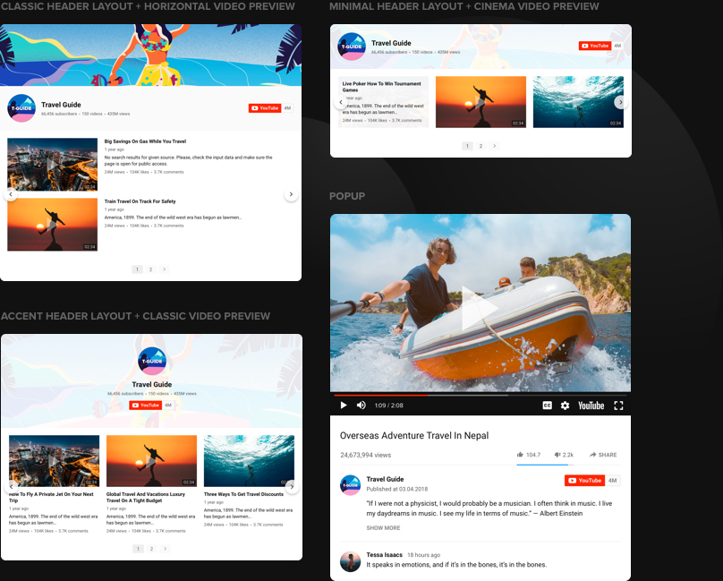 Exiba para impressionar