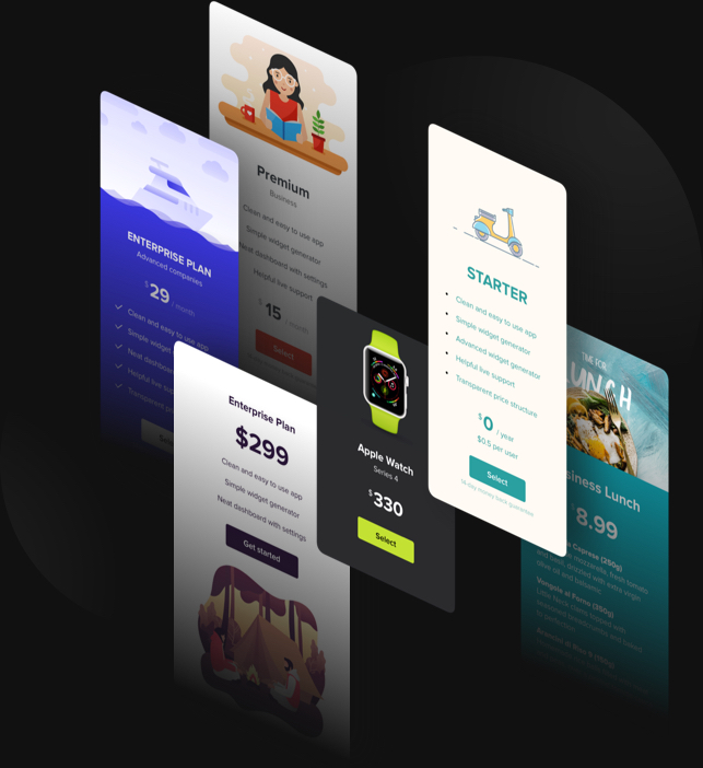 Всего несколько кликов до стильного дизайна