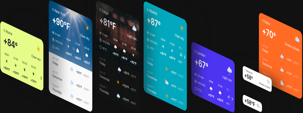 Простые опции для стильного интерфейса