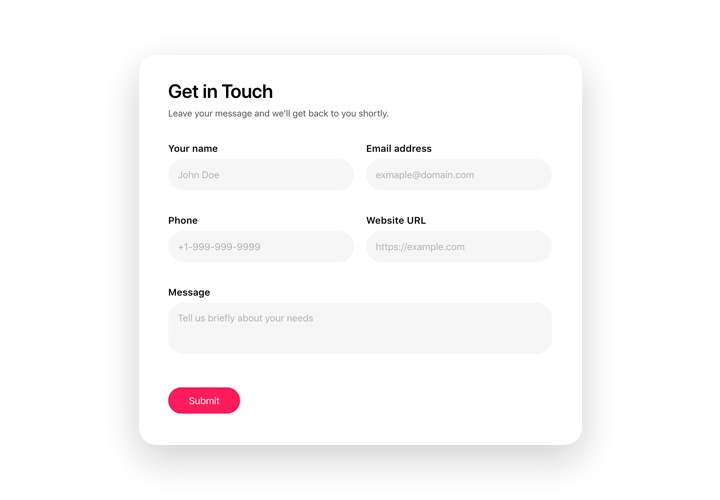 Online-Formular-Builder für CS-Cart