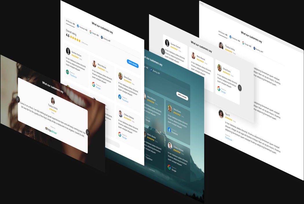 Machen Sie Ihr Reviews Widget wirklich stilvoll