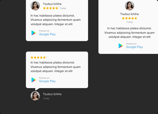Präsentieren Sie die Zuverlässigkeit Ihrer Besucher in Ihren App