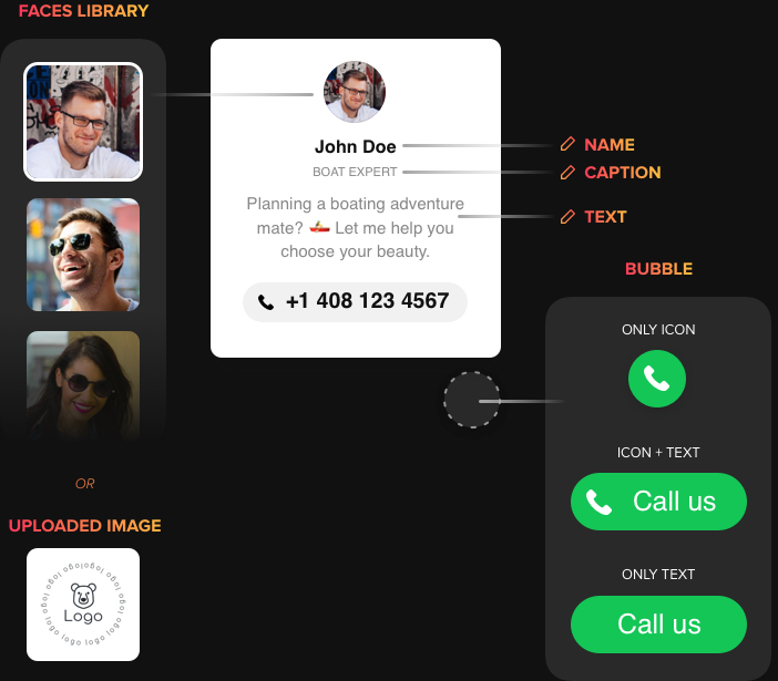 Passen Sie Ihr eigenes Widget an