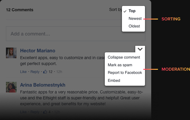 Schnelle und praktische Verwaltung von Kommentaren
