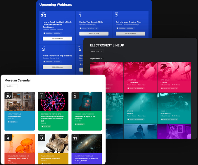 Mélangez le design avec l'esthétique de votre site