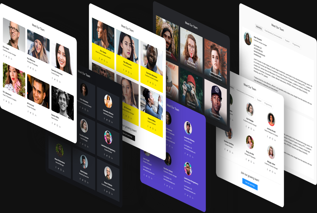 Concevez votre widget unique en deux clics