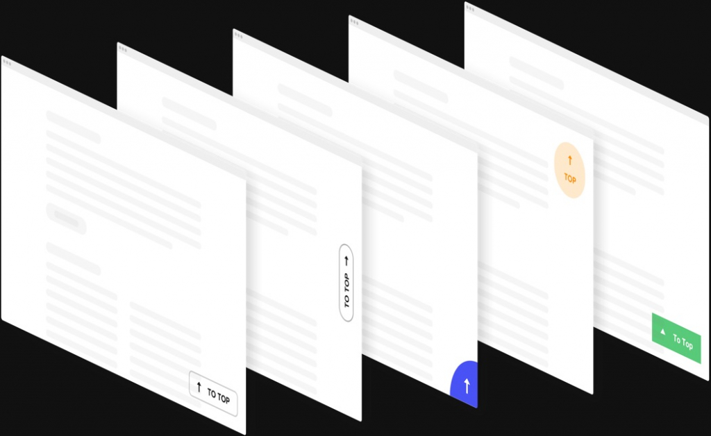 Pulsante “Vai all'inizio” personalizzabile