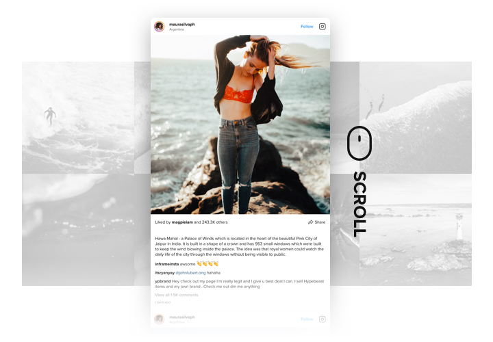 Dodatek do kanału Instagram dla PrestaShop