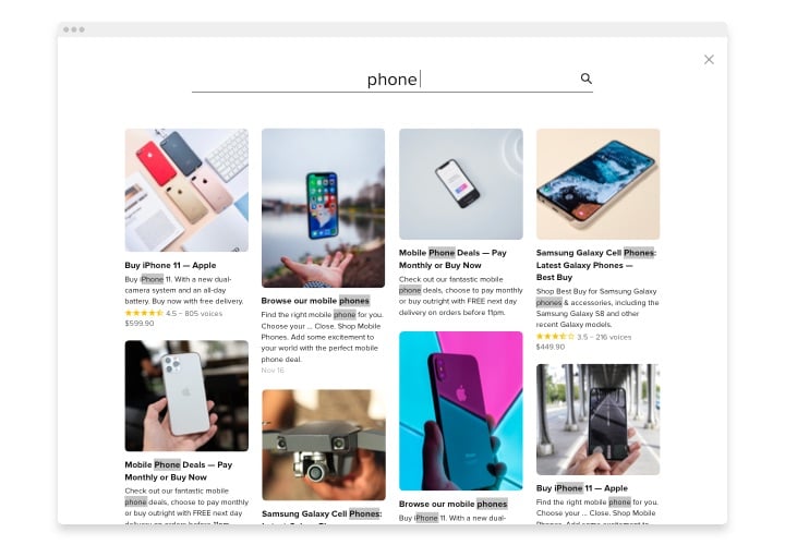 Rozszerzenie wyszukiwania Magento