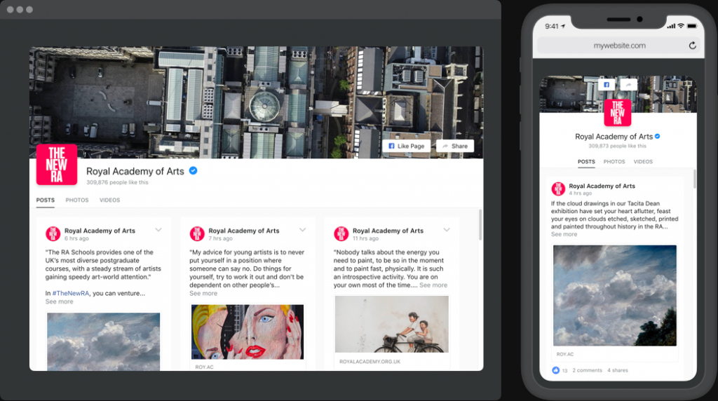 あらゆるユースケースに対応する柔軟なウィジェット