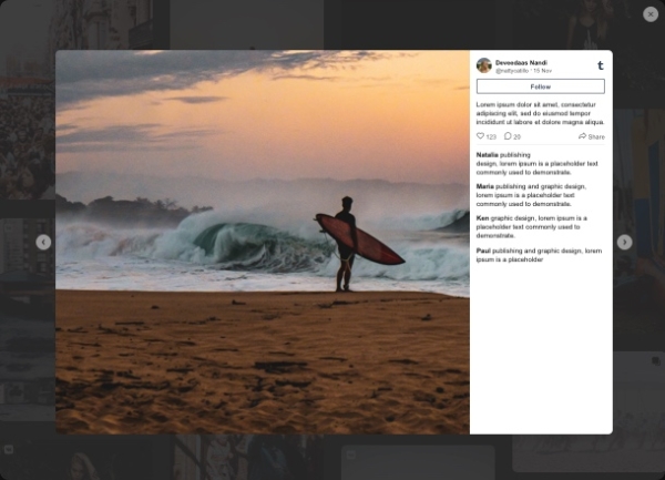 必要なコンテンツを強調表示する