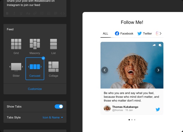 Interactúe con su audiencia